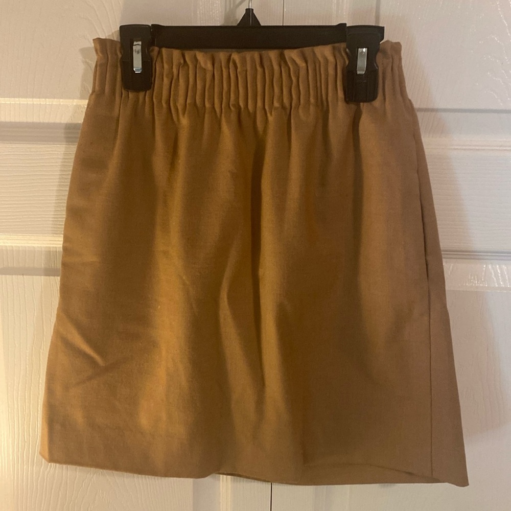 Iconic J Crew Factory elastic waist skirt EUC
